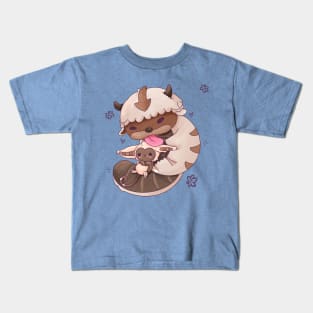 Momo and Appa Creature Cute Kids T-Shirt